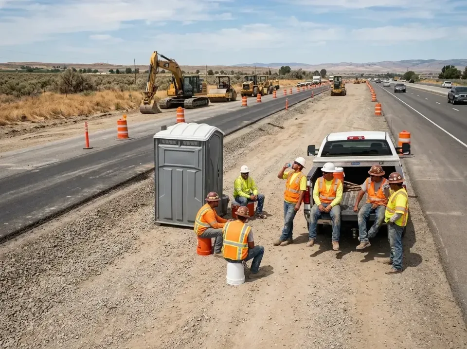 highway-road-construction-crew-007 — frequently asked questions, Porta Potty and Restroom Rentals in Honaunau-Napoopoo, HI
